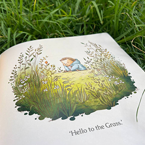 Hamlet Ate an Omelette book in nature